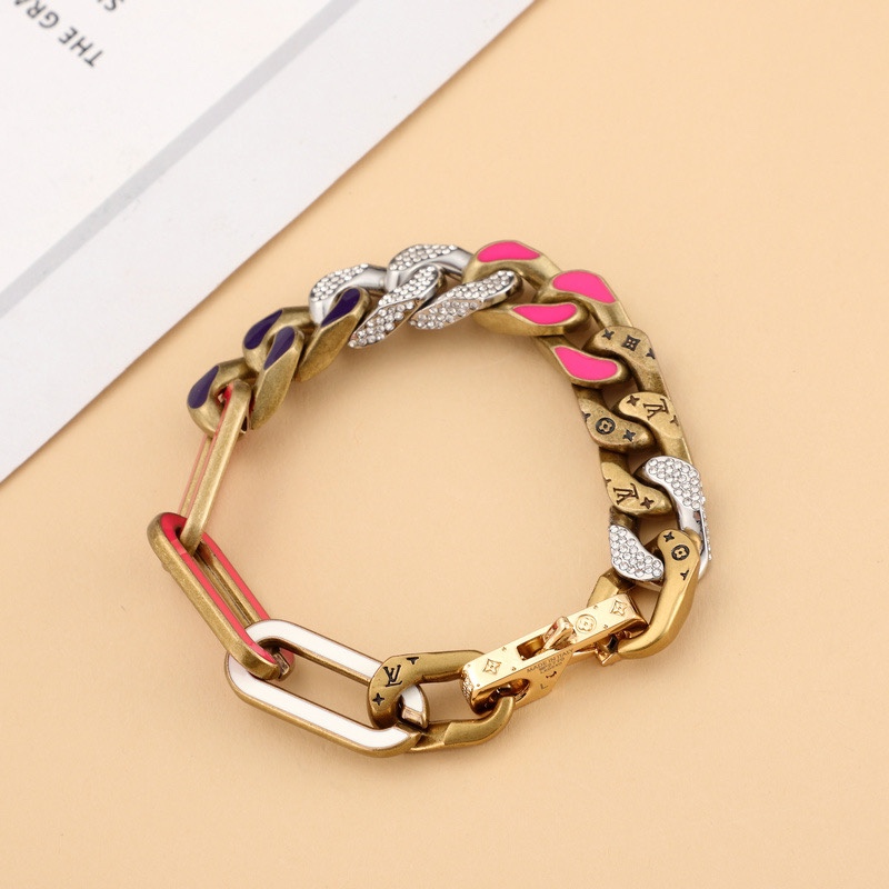 Louis Vuitton LV Mixed Bracelet  21cm   m69464 - PerfectKickZ