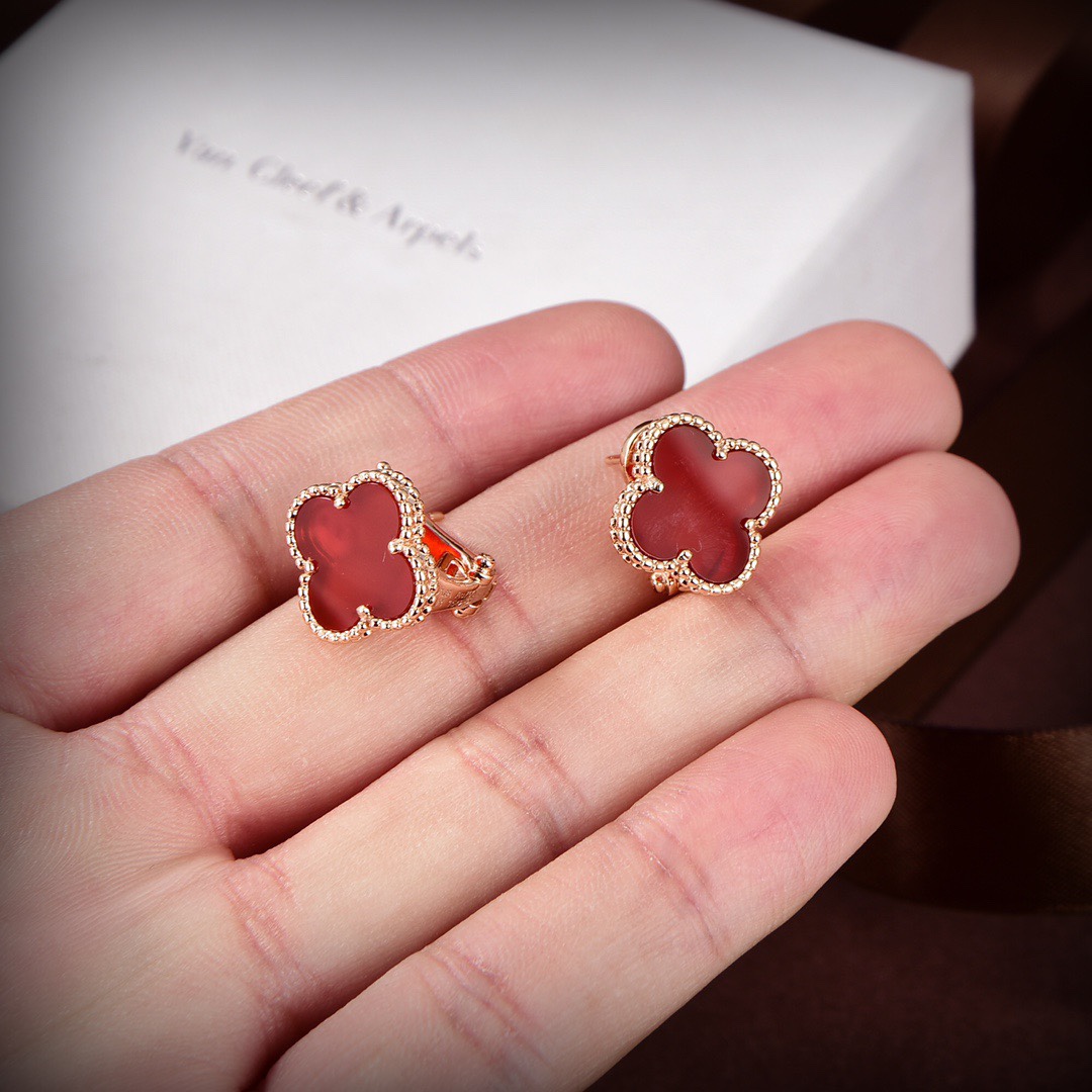 Van Cleef & Arpels Vintage Alhambra Earrings - PerfectKickZ