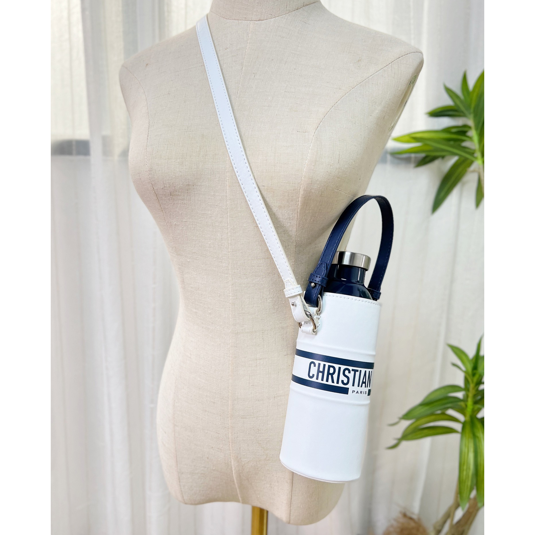 Dior Vibe Bottle Holder White Calfskin - PerfectKickZ