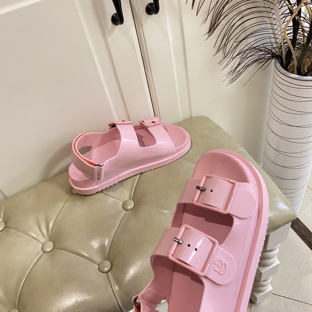 Gucci Women's Sandal With Mini Double G - PerfectKickZ