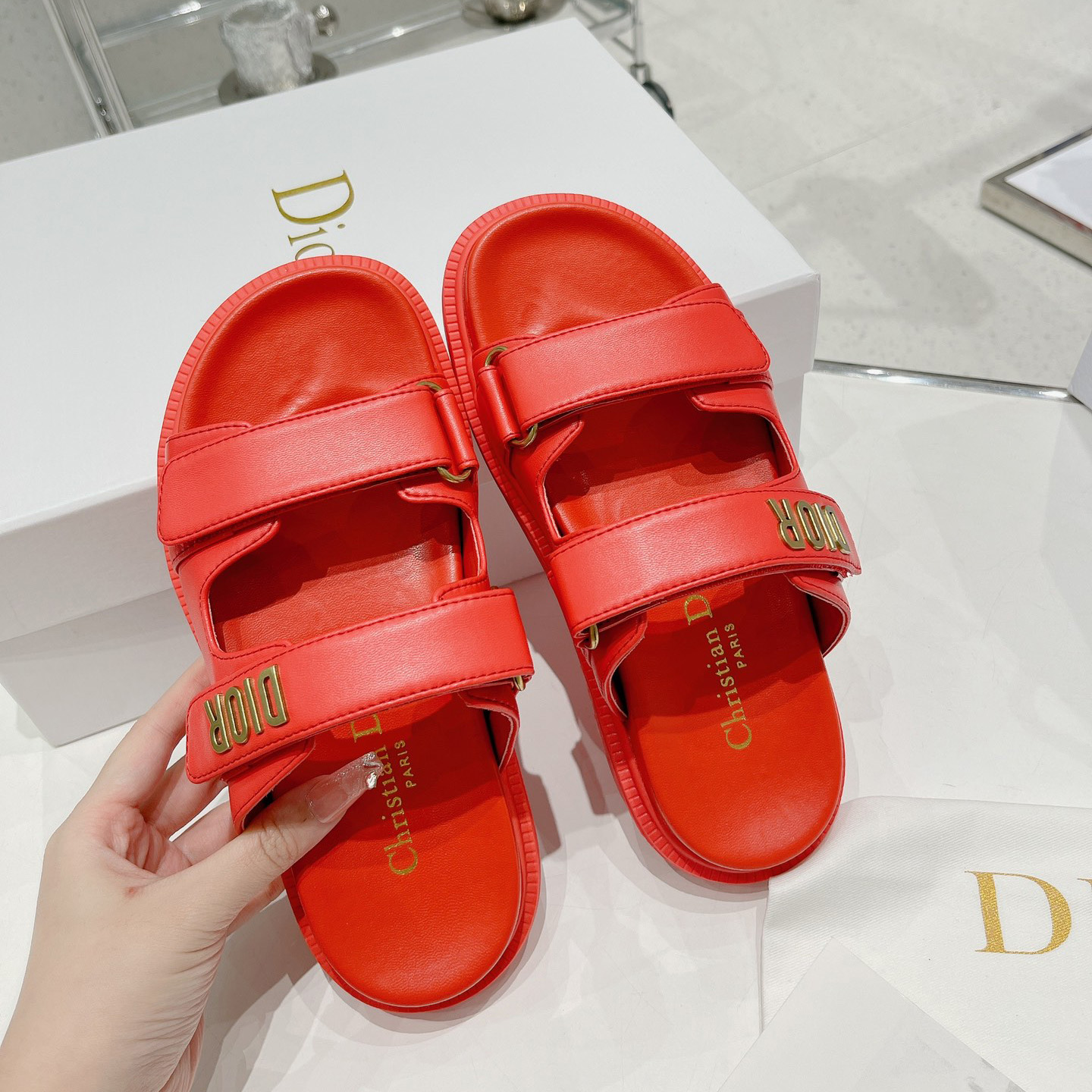 Dior Women Dioract Sandal - PerfectKickZ