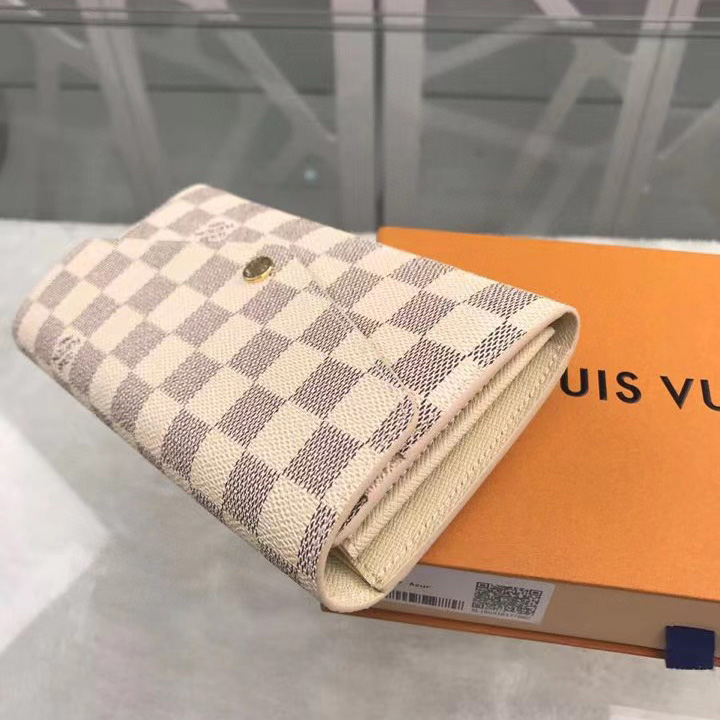 Louis Vuitton Sarah Wallet(19-10.5-2.5cm)     N63208 - PerfectKickZ