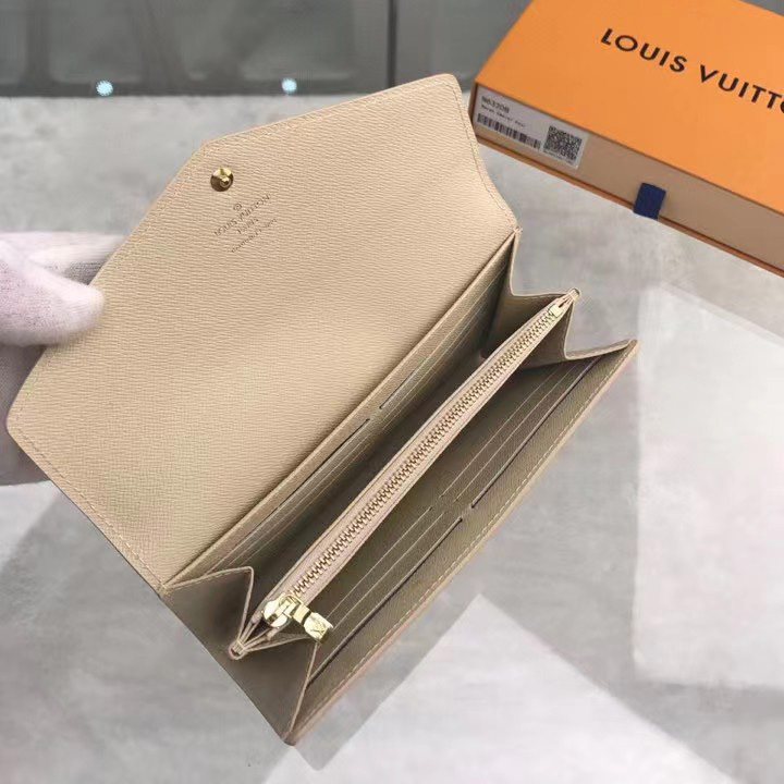 Louis Vuitton Sarah Wallet(19-10.5-2.5cm)     N63208 - PerfectKickZ