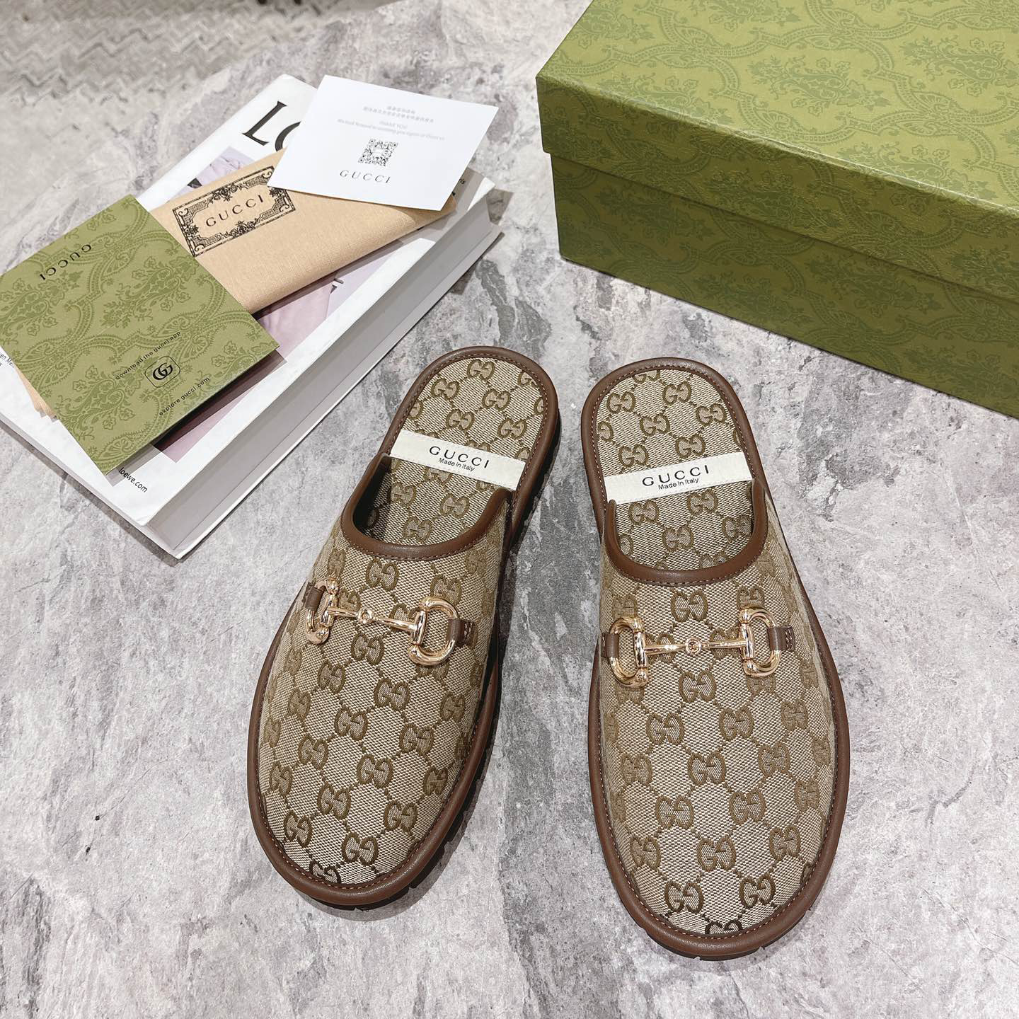 Gucci Men's Slipper With Horsebit - 