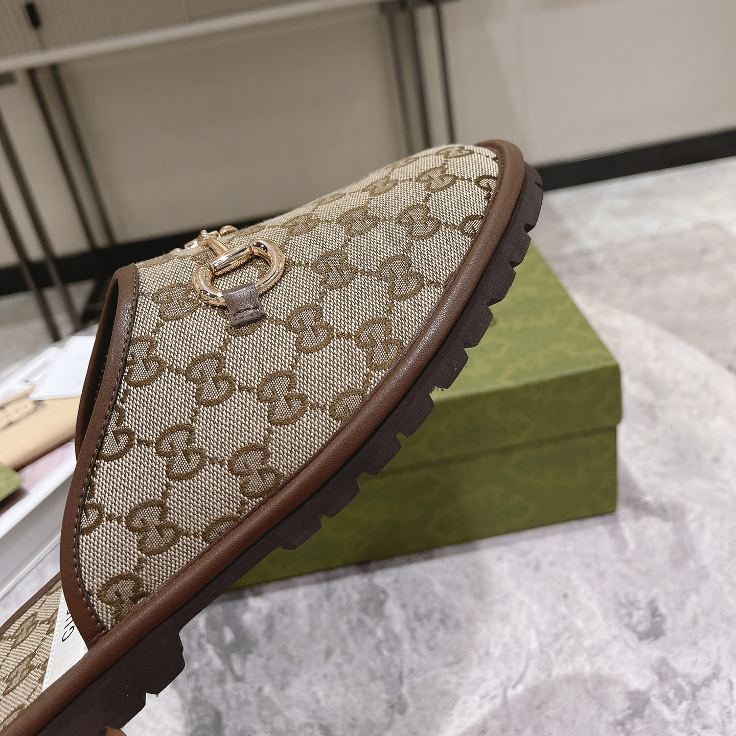 Gucci Men's Slipper With Horsebit - 