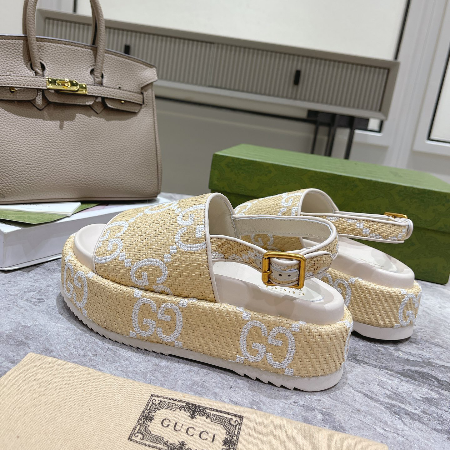 Gucci GG Platform Sandal - 