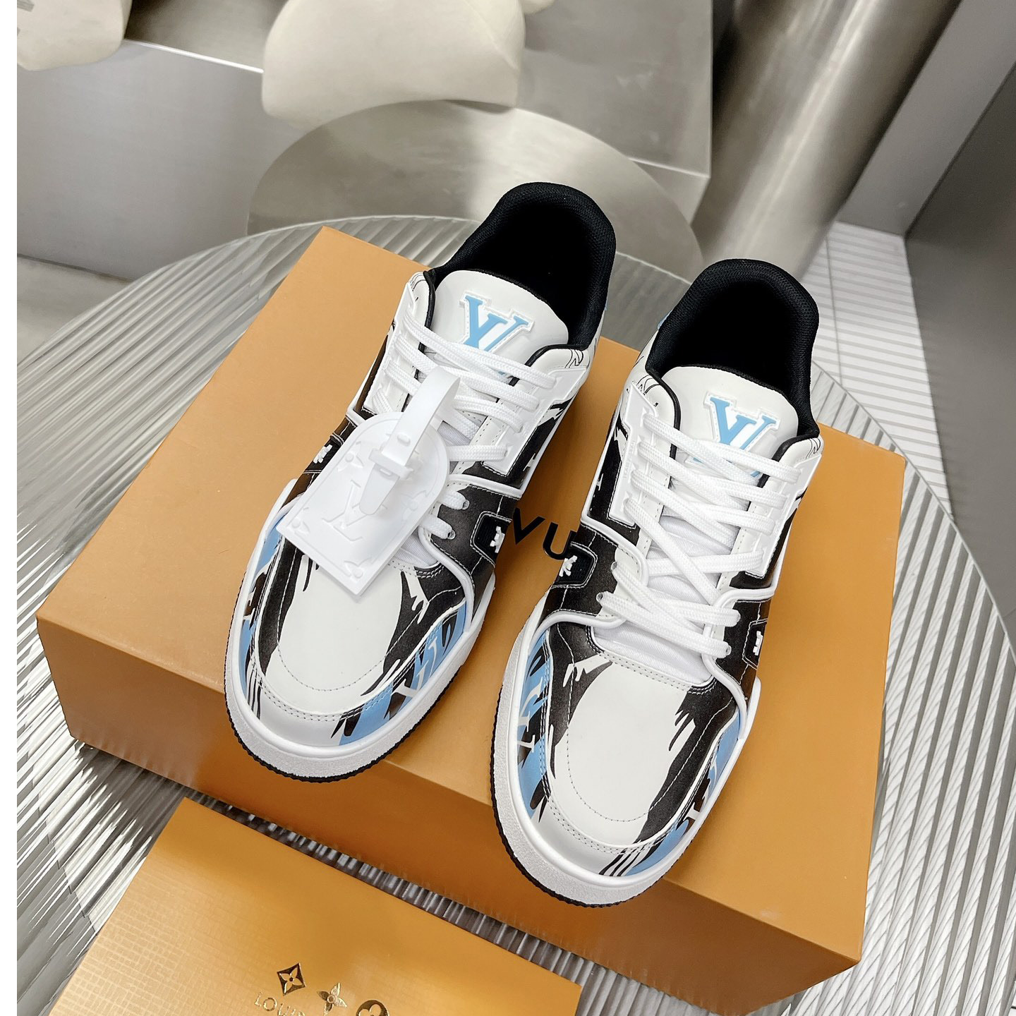 Louis Vuitton LV  Trainer Sneaker     1AA375 - PerfectKickZ