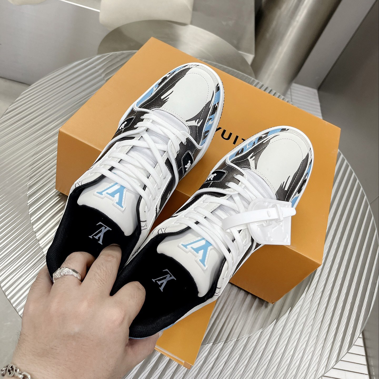 Louis Vuitton LV  Trainer Sneaker     1AA375 - PerfectKickZ