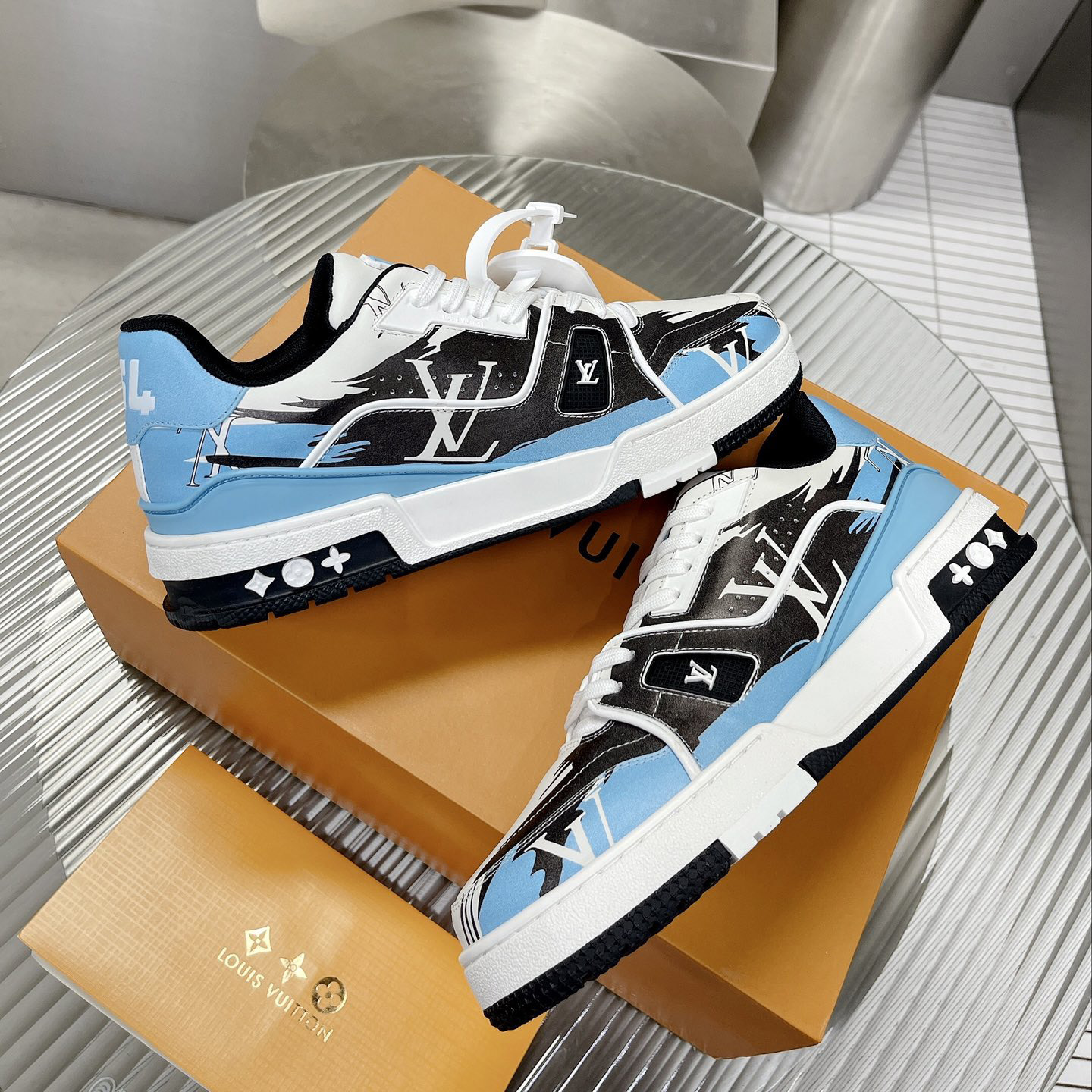Louis Vuitton LV  Trainer Sneaker     1AA375 - PerfectKickZ