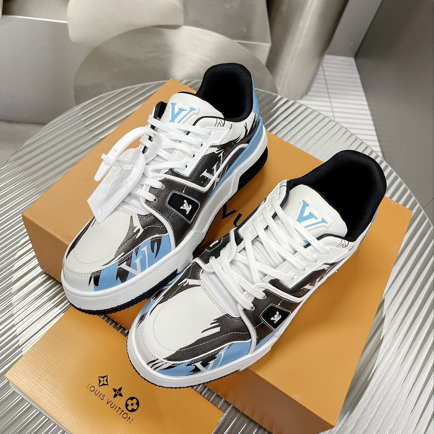 Louis Vuitton LV  Trainer Sneaker     1AA375 - PerfectKickZ