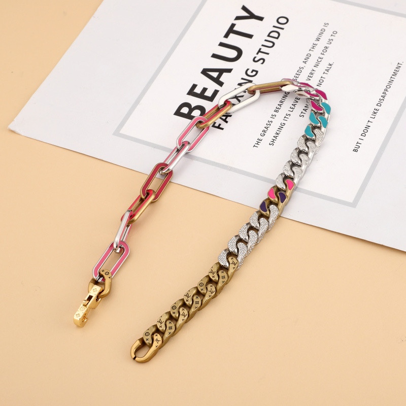 Louis Vuitton LV Mixed Necklace 50cm    - PerfectKickZ