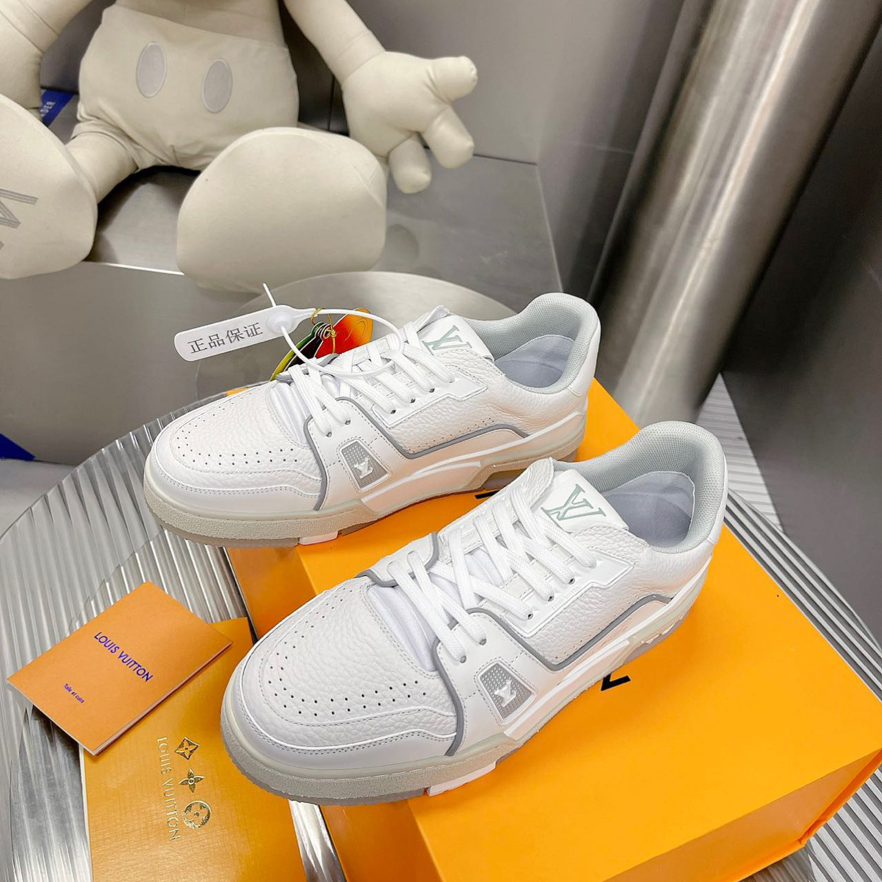 Louis Vuitton LV  Trainer Sneaker（Upon UK Size）    1A8WB3 - PerfectKickZ