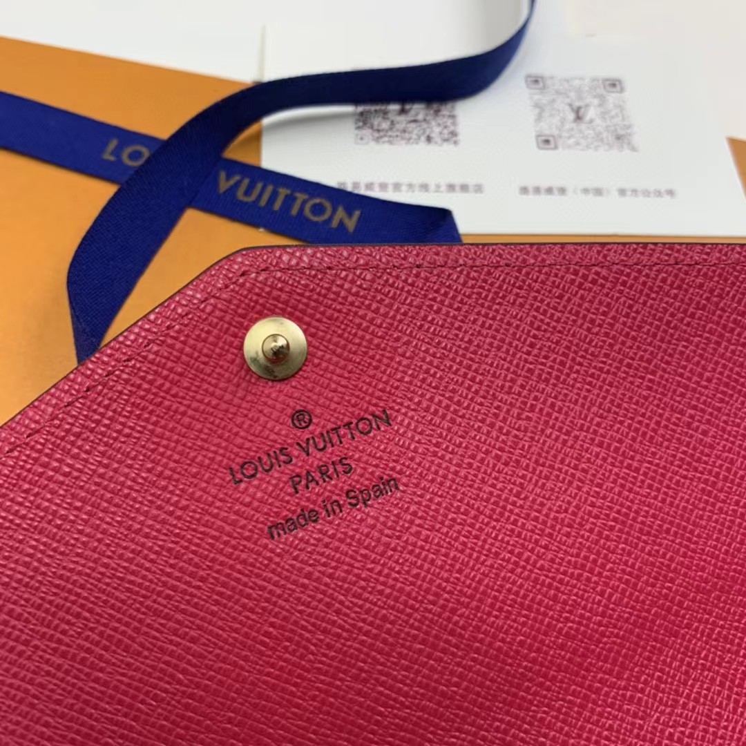 Louis Vuitton Sarah Wallet(19-10.5-2.5cm)     M62234 - PerfectKickZ