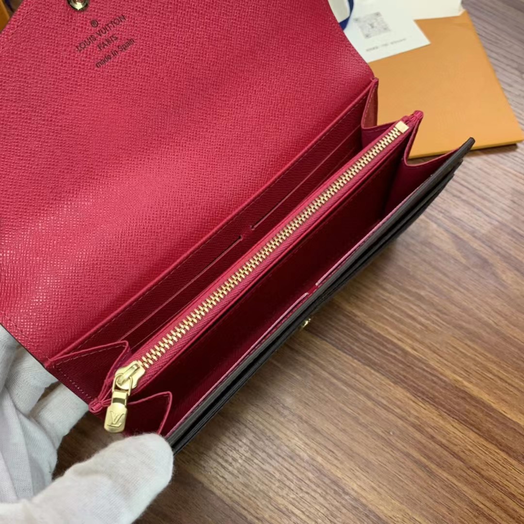 Louis Vuitton Sarah Wallet(19-10.5-2.5cm)     M62234 - PerfectKickZ