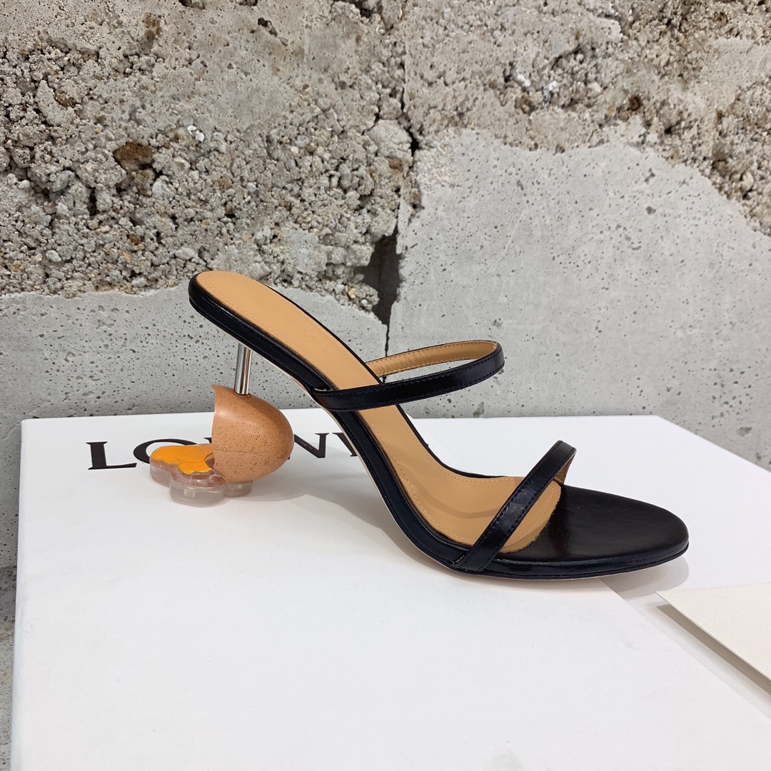 Loewe Broken Egg Sandal In Goatskin - PerfectKickZ