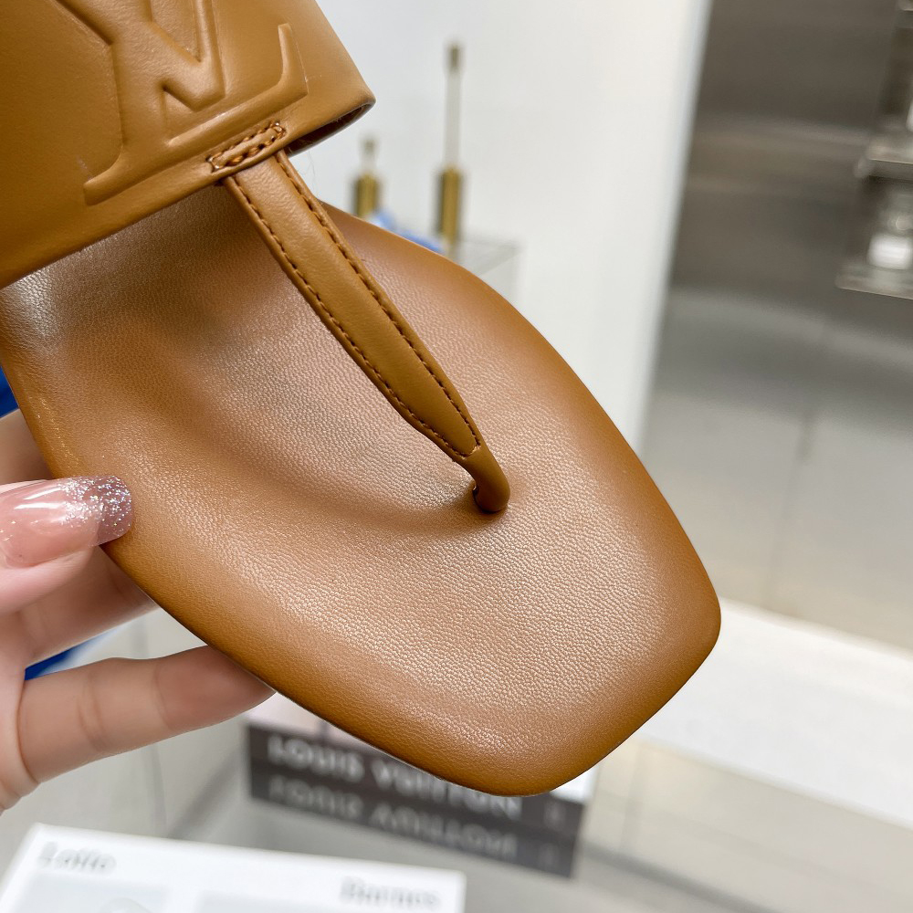 Louis Vuitton Drapy Flat Thong     - PerfectKickZ