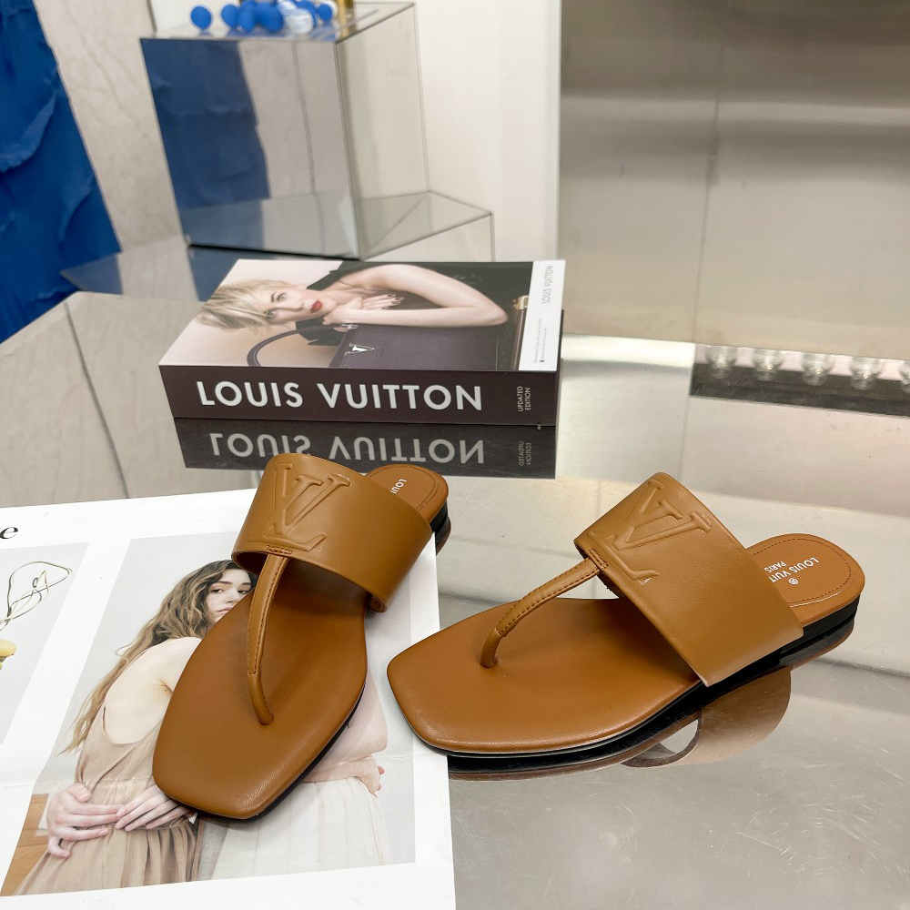 Louis Vuitton Drapy Flat Thong     - PerfectKickZ