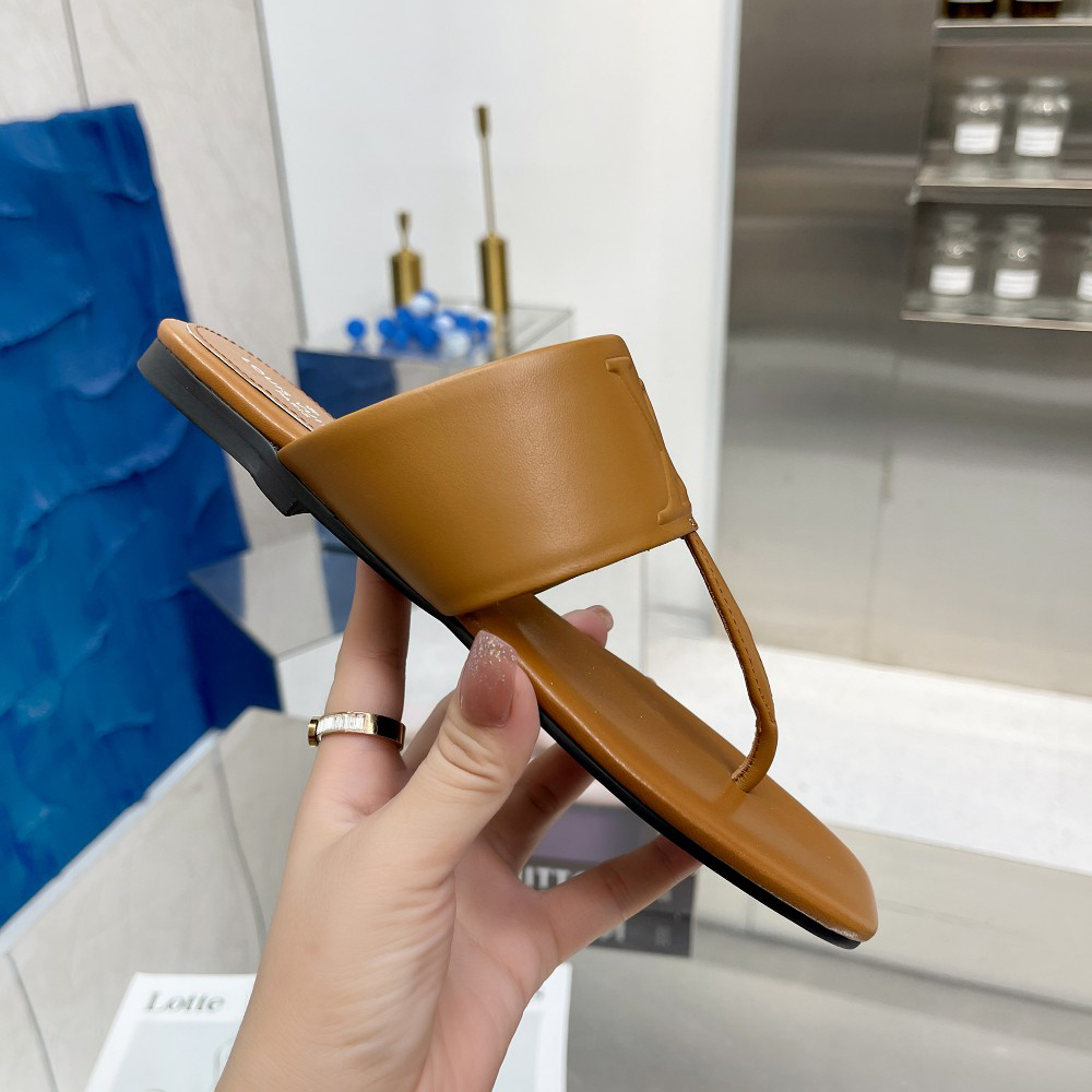 Louis Vuitton Drapy Flat Thong     - PerfectKickZ