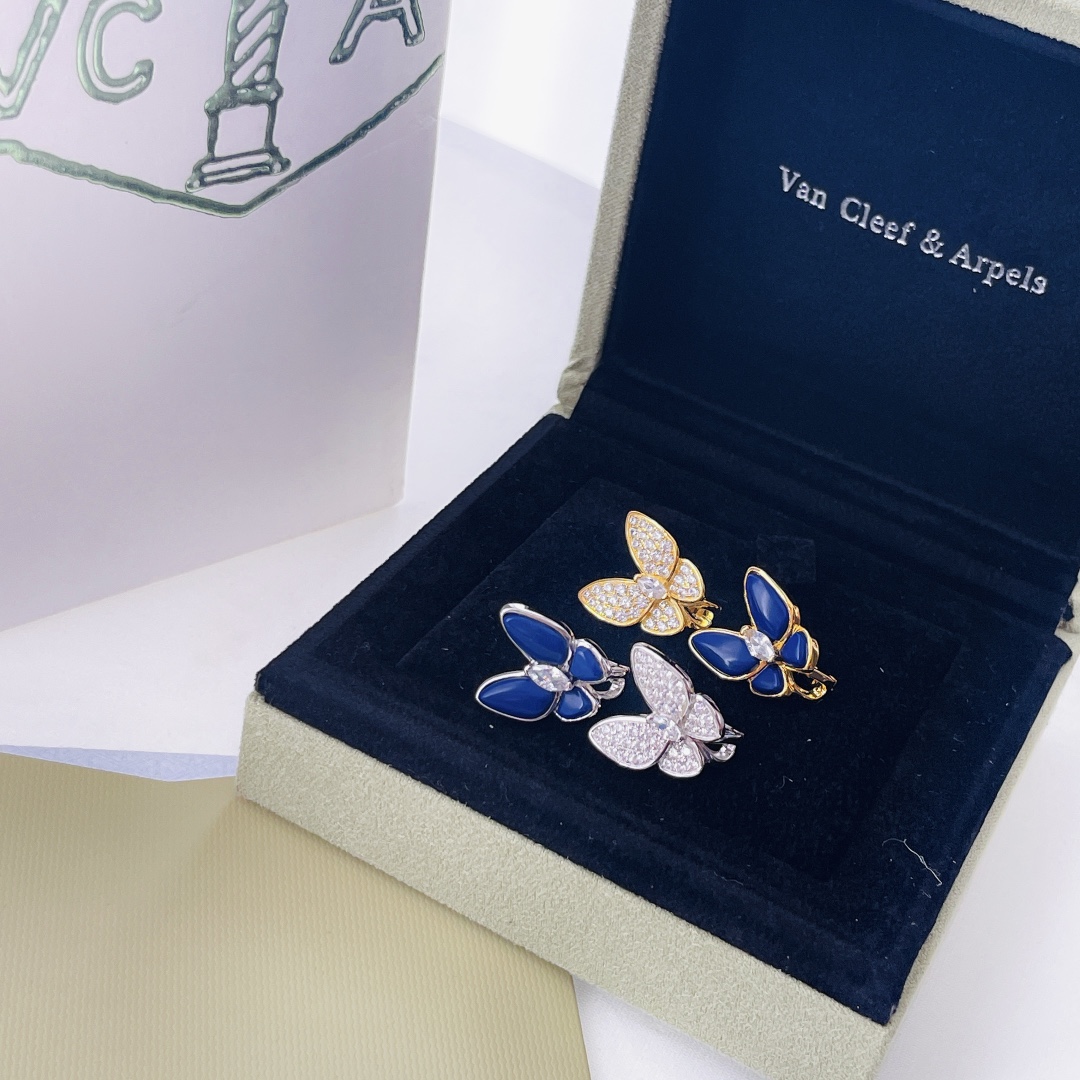Van Cleef & Arpels Two Butterfly Earrings - PerfectKickZ