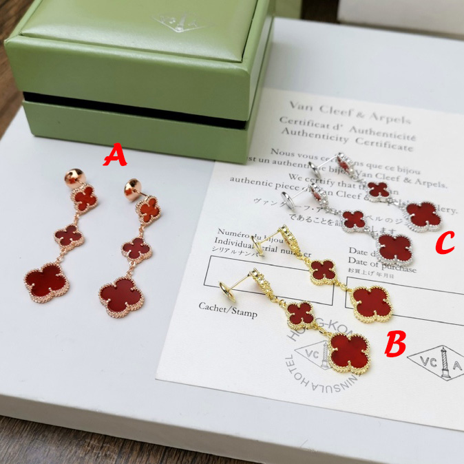 Van Cleef & Arpels Magic Alhambra Earrings, 3 Motifs - PerfectKickZ