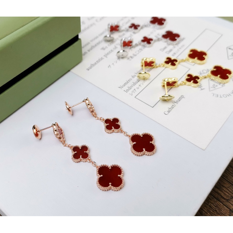 Van Cleef & Arpels Magic Alhambra Earrings, 3 Motifs - PerfectKickZ