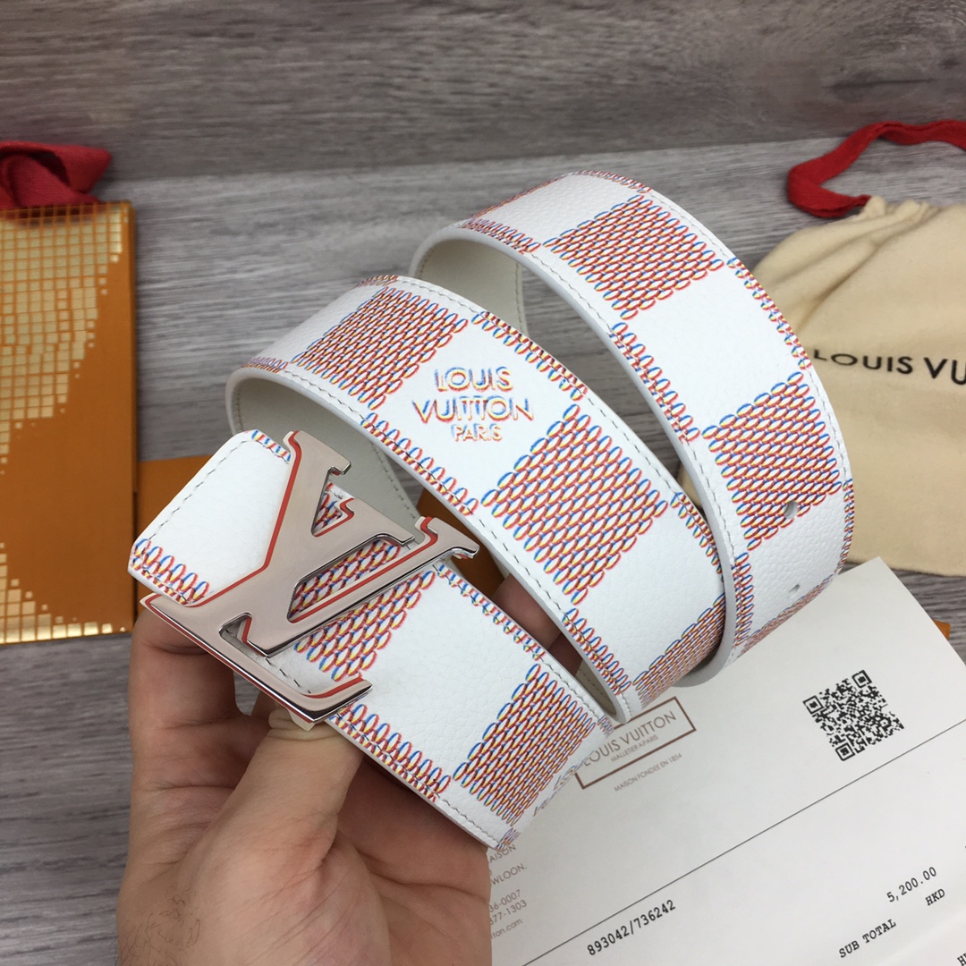 Louis Vuitton LV Optic 40MM Reversible Belt   M0556S - PerfectKickZ