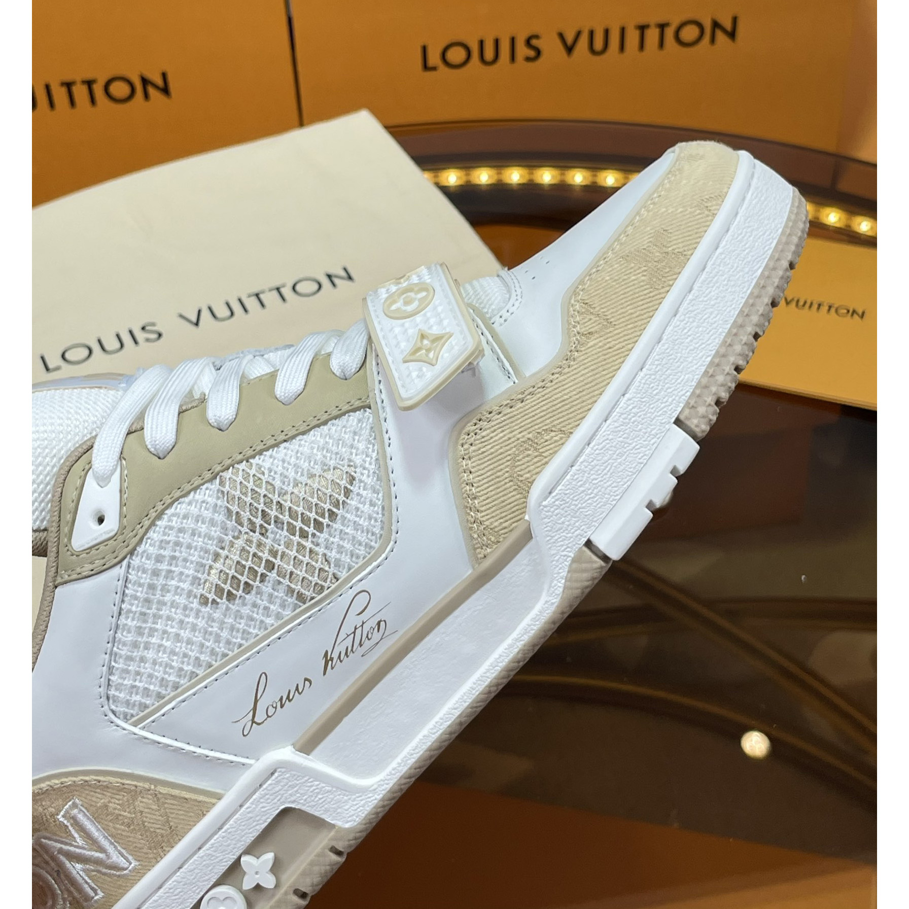 Louis Vuitton LV  Trainer Sneaker    1A9ZC7 - PerfectKickZ