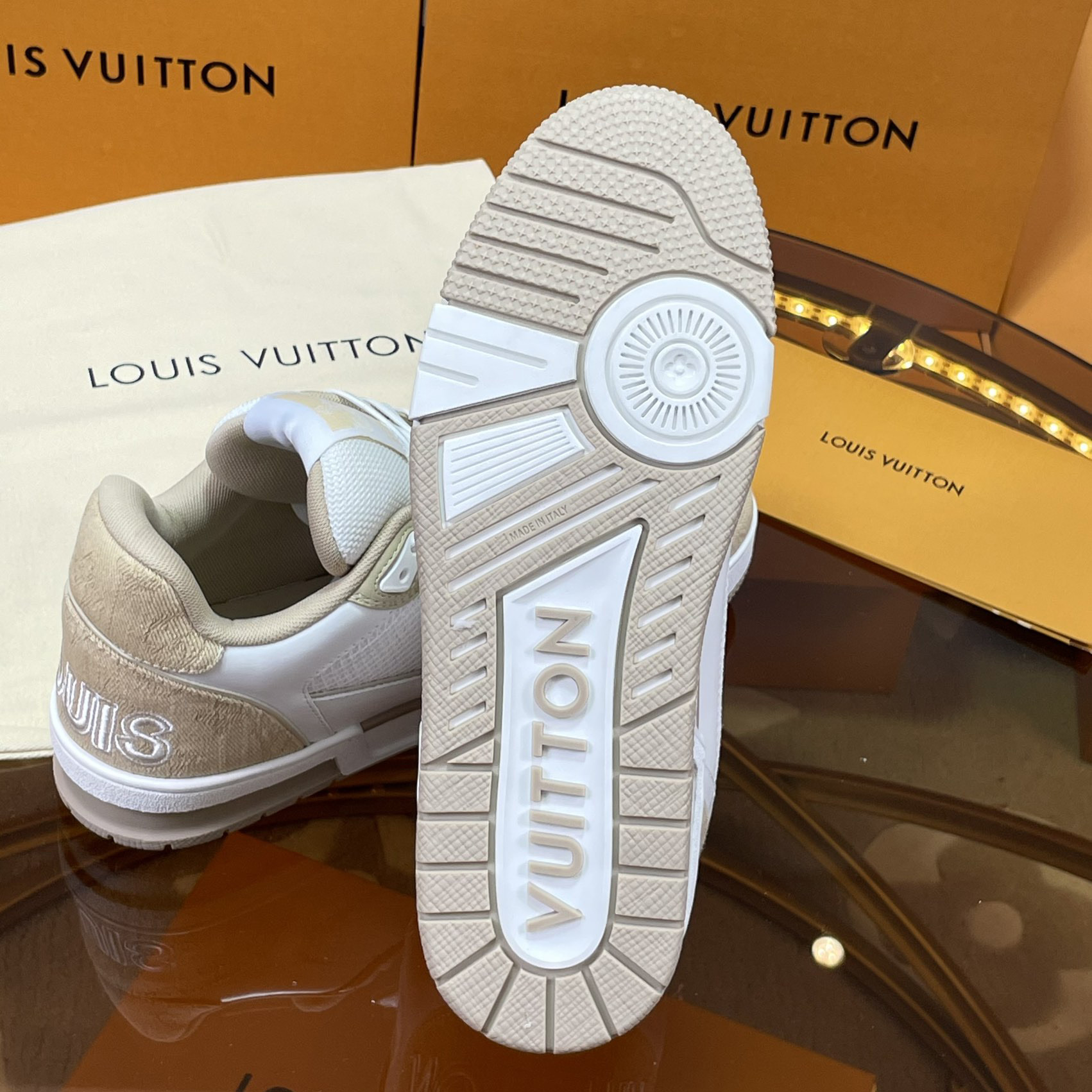 Louis Vuitton LV  Trainer Sneaker    1A9ZC7 - PerfectKickZ