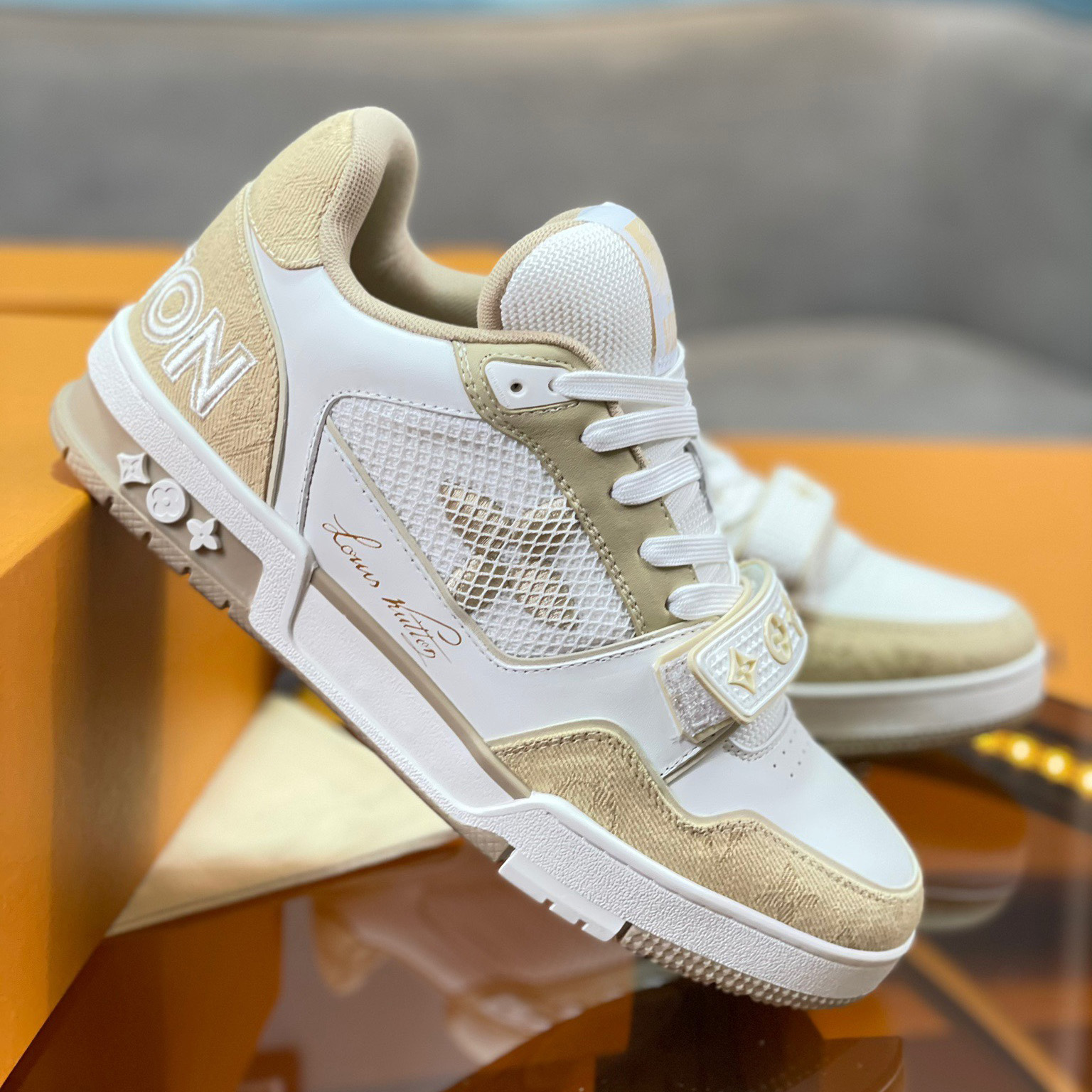 Louis Vuitton LV  Trainer Sneaker    1A9ZC7 - PerfectKickZ
