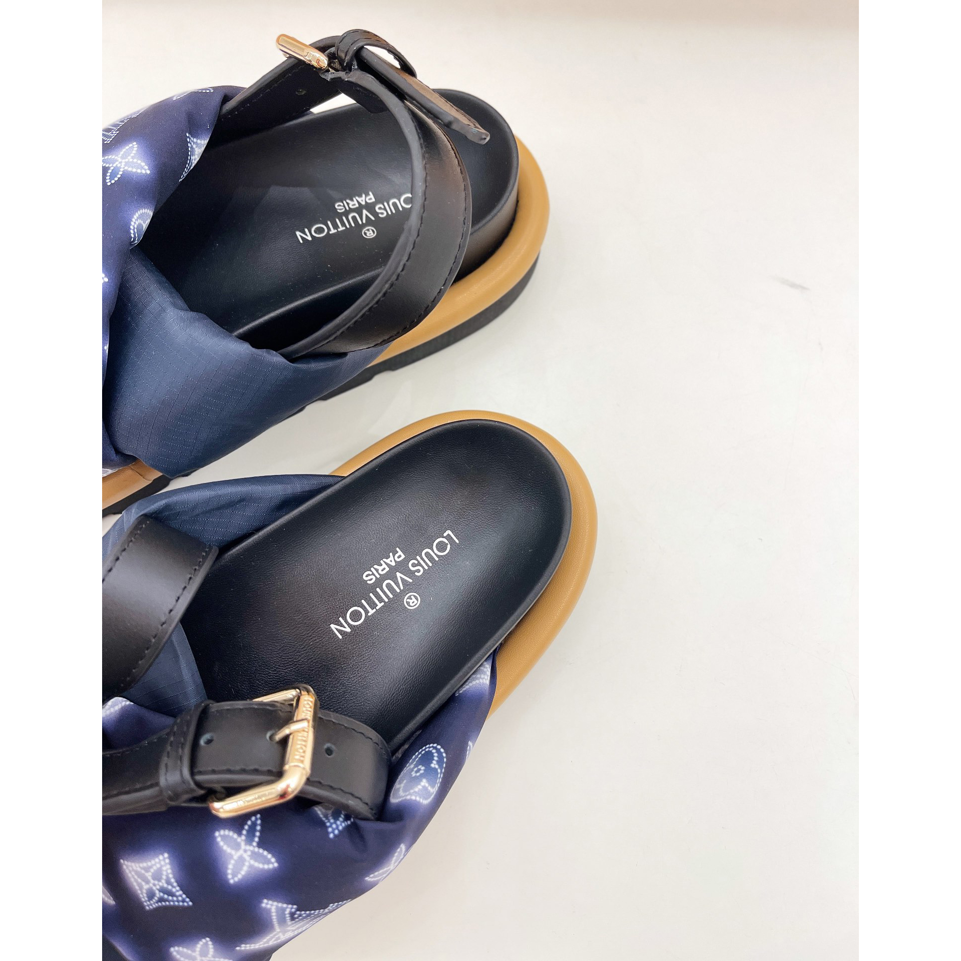 Louis Vuitton Pool Pillow Comfort Flat Bottom Sandal     1A9PP1 - PerfectKickZ