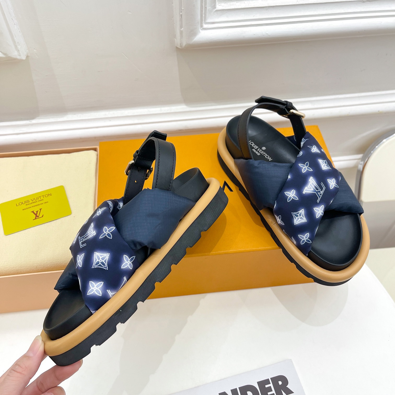 Louis Vuitton Pool Pillow Comfort Flat Bottom Sandal     1A9PP1 - PerfectKickZ