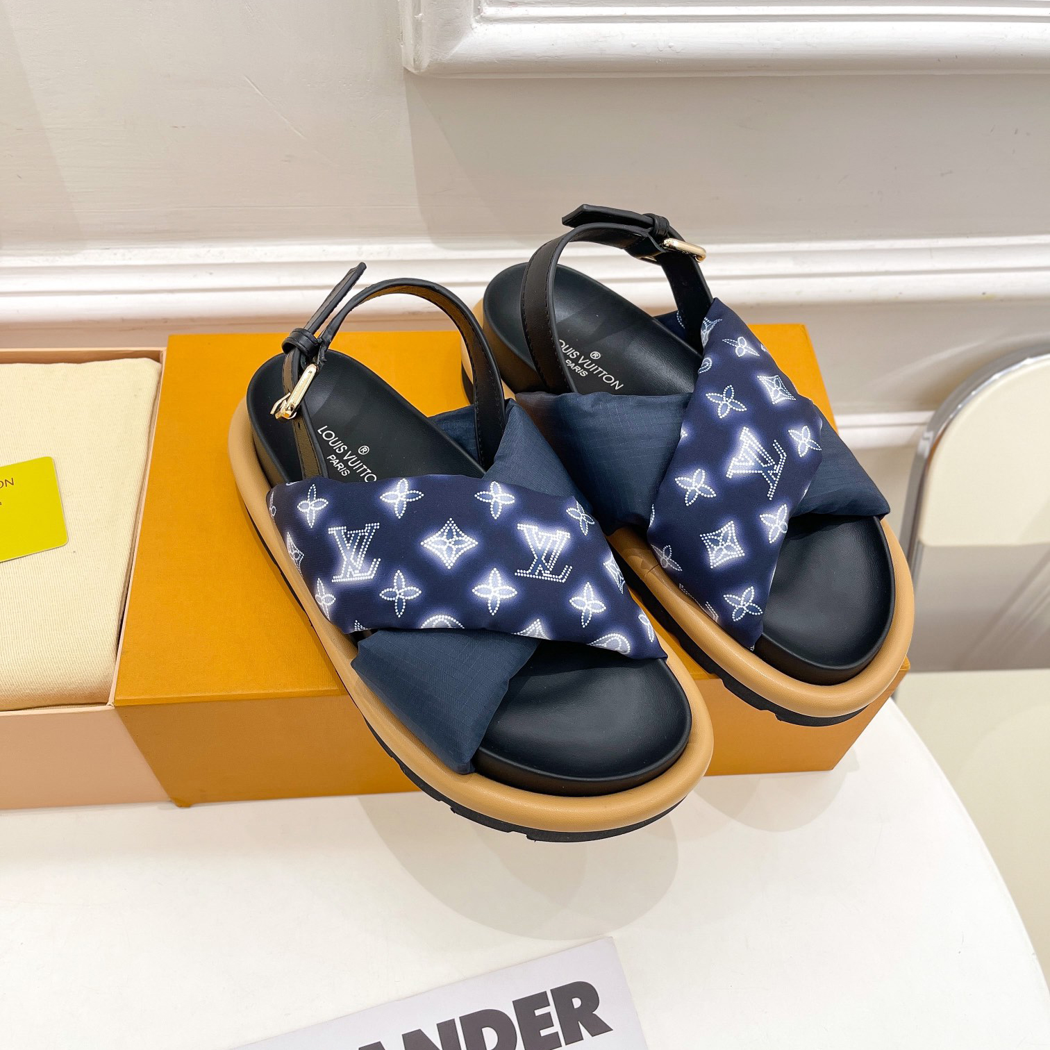 Louis Vuitton Pool Pillow Comfort Flat Bottom Sandal     1A9PP1 - PerfectKickZ