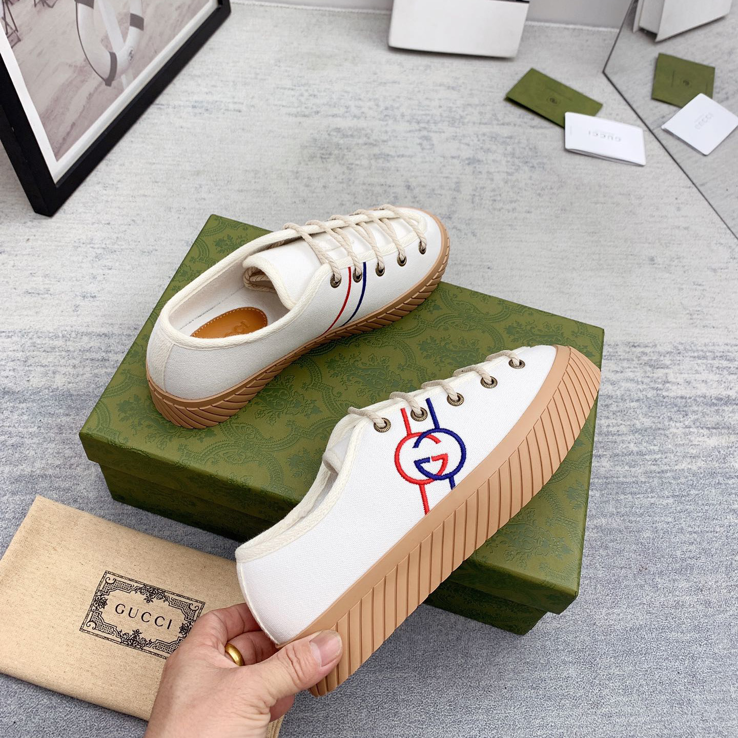 Gucci Interlocking G Sneaker - PerfectKickZ