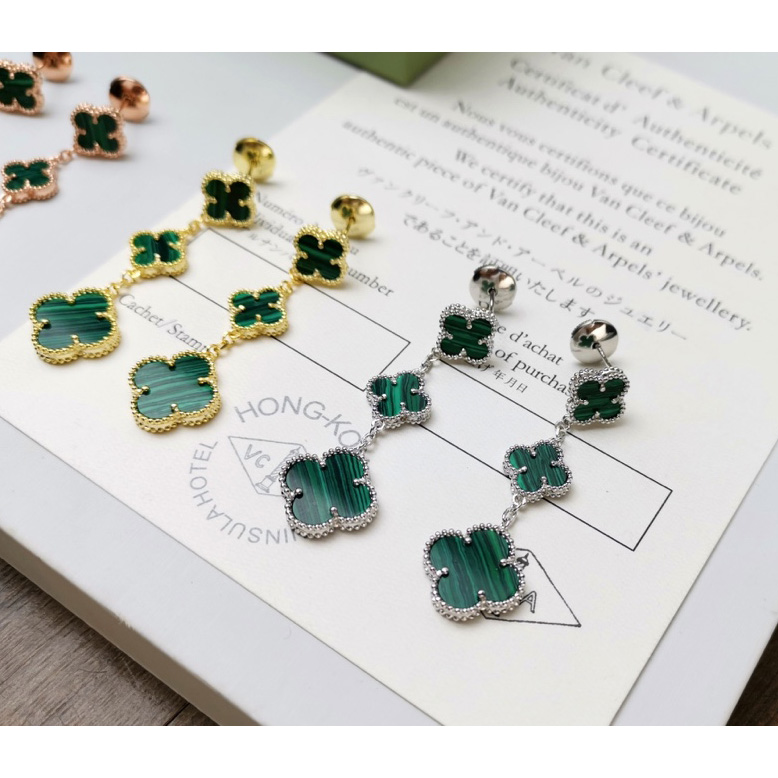 Van Cleef & Arpels Magic Alhambra Earrings, 3 Motifs - PerfectKickZ