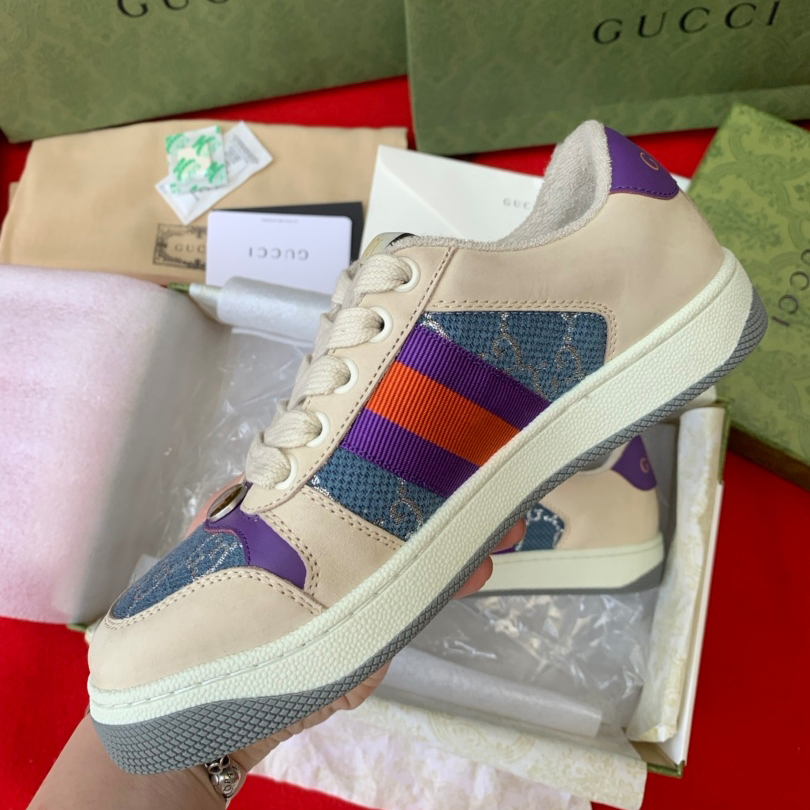 Gucci women's & Men's Screener Sneaker With We - PerfectKickZ