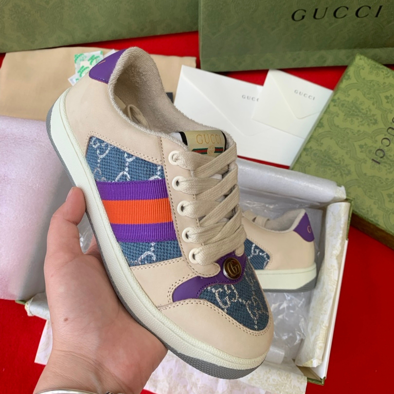 Gucci women's & Men's Screener Sneaker With We - PerfectKickZ