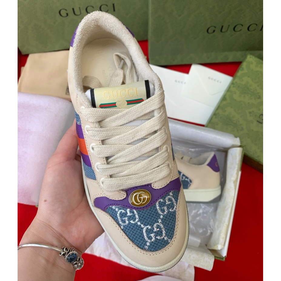 Gucci women's & Men's Screener Sneaker With We - PerfectKickZ