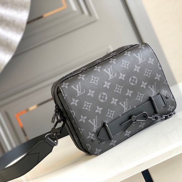 Louis Vuitton Steamer Messenger（23.5-17-6 cm）    M45585 - PerfectKickZ