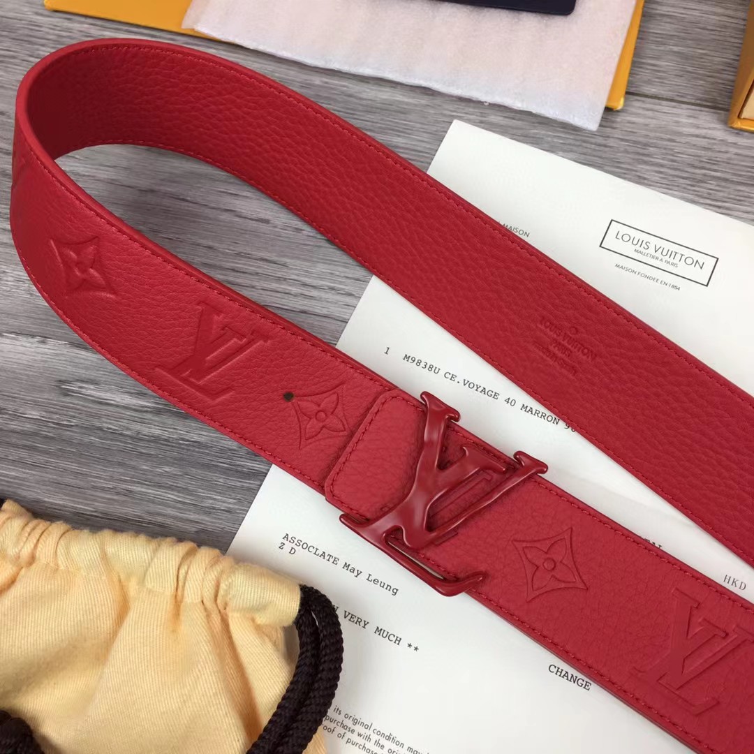 Louis Vuitton Shape 40MM Reversible Belt - PerfectKickZ