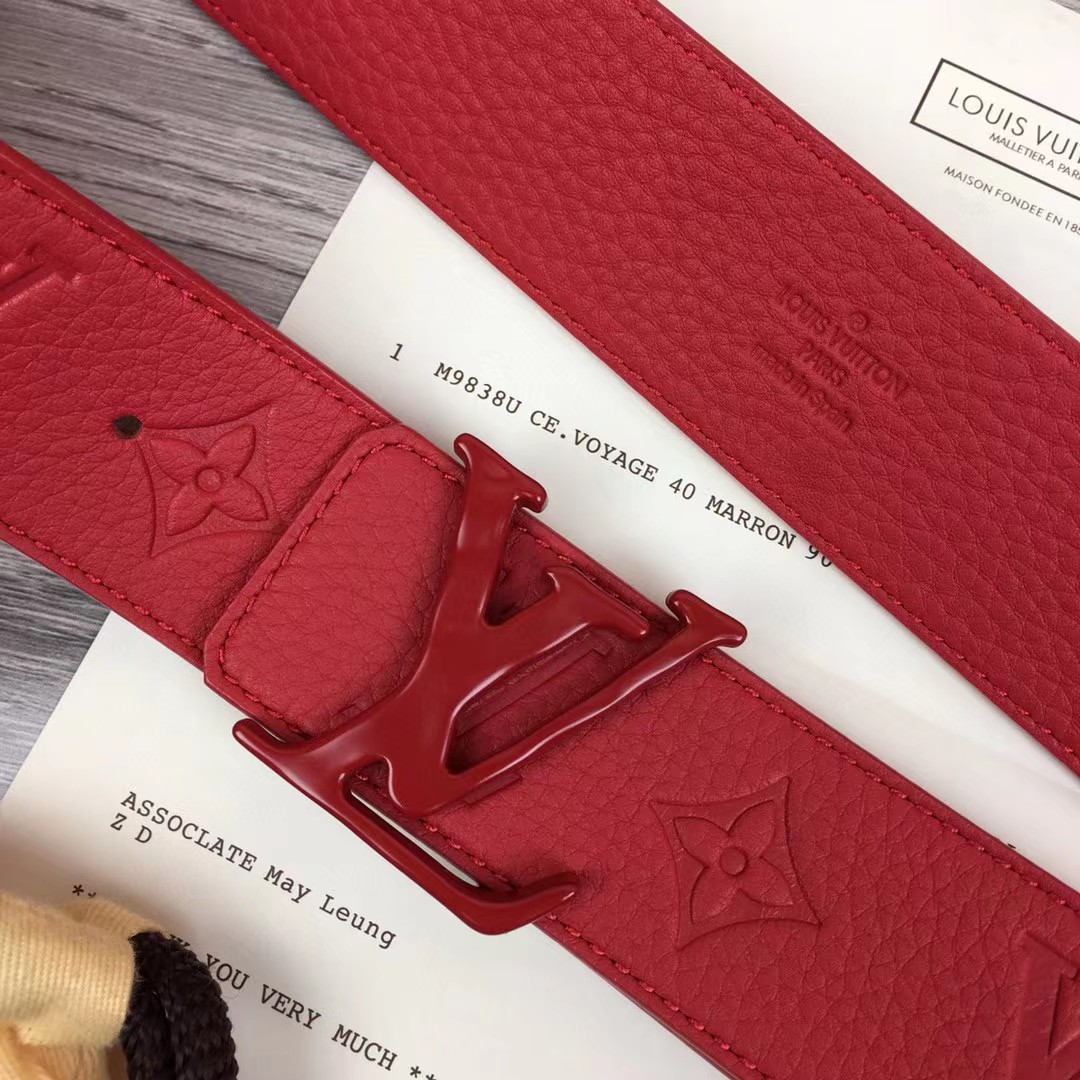 Louis Vuitton Shape 40MM Reversible Belt - PerfectKickZ