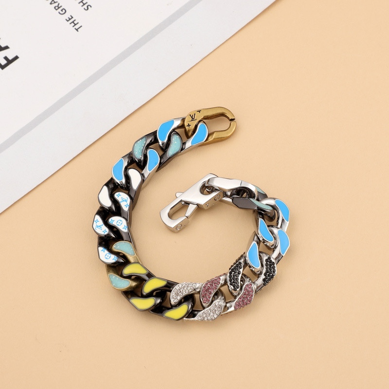 Louis Vuitton LV Chain Links Bracelet  21cm   mp3066 - PerfectKickZ