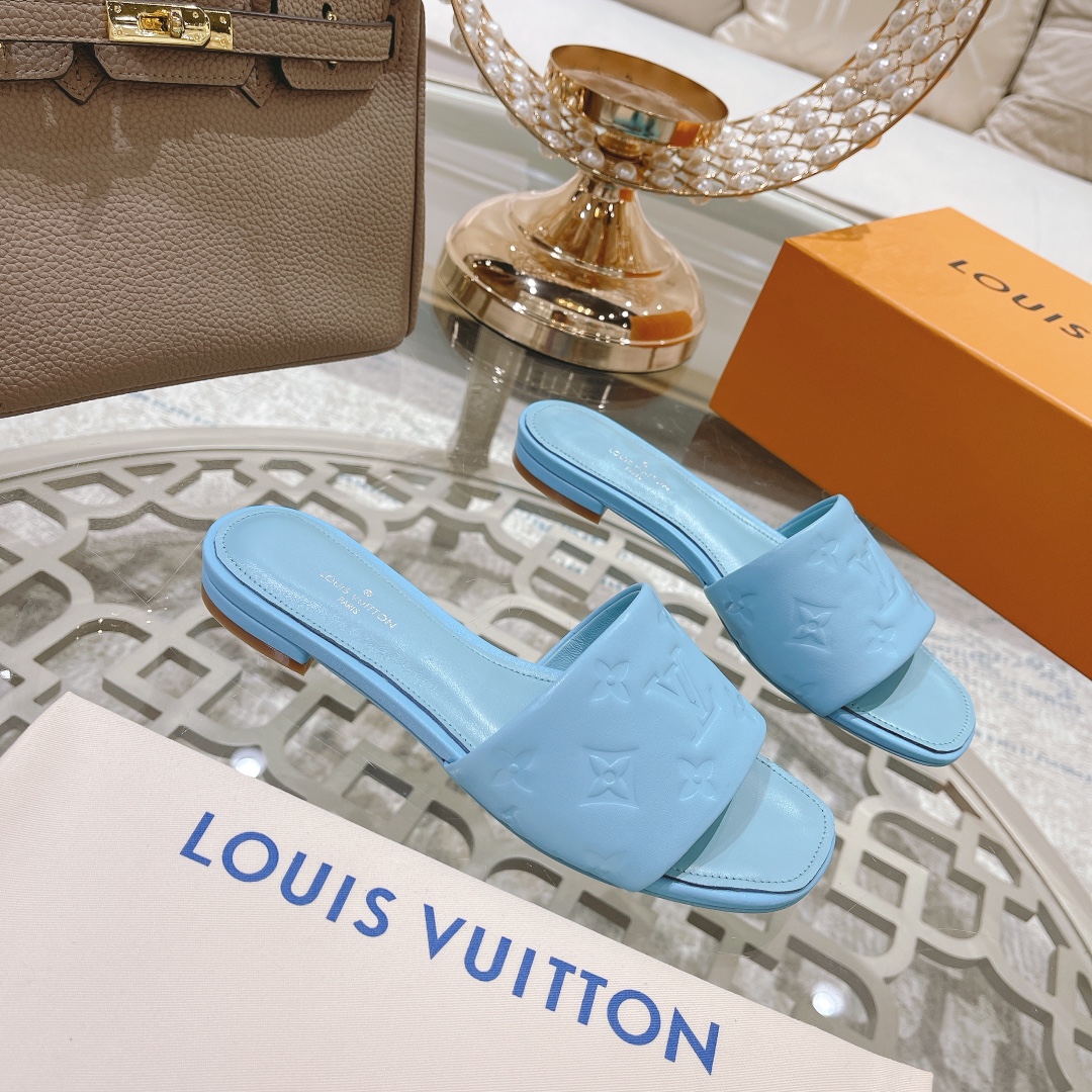 Louis Vuitton Revival Flat Mule     1A9P7D - PerfectKickZ