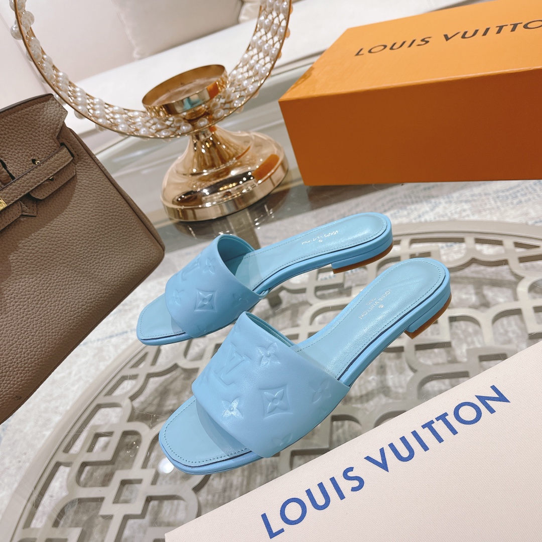 Louis Vuitton Revival Flat Mule     1A9P7D - PerfectKickZ
