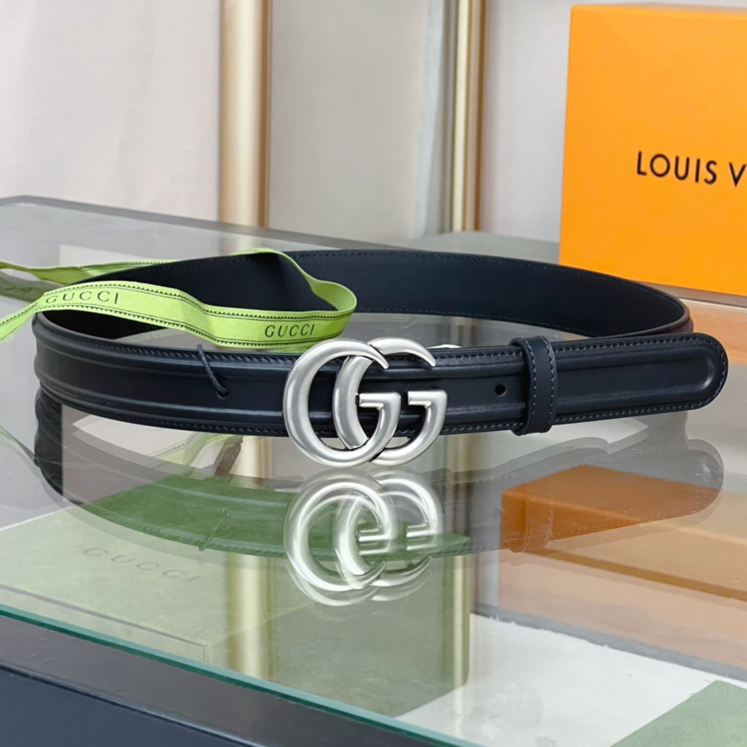 Gucci Belt With GG Buckle - PerfectKickZ