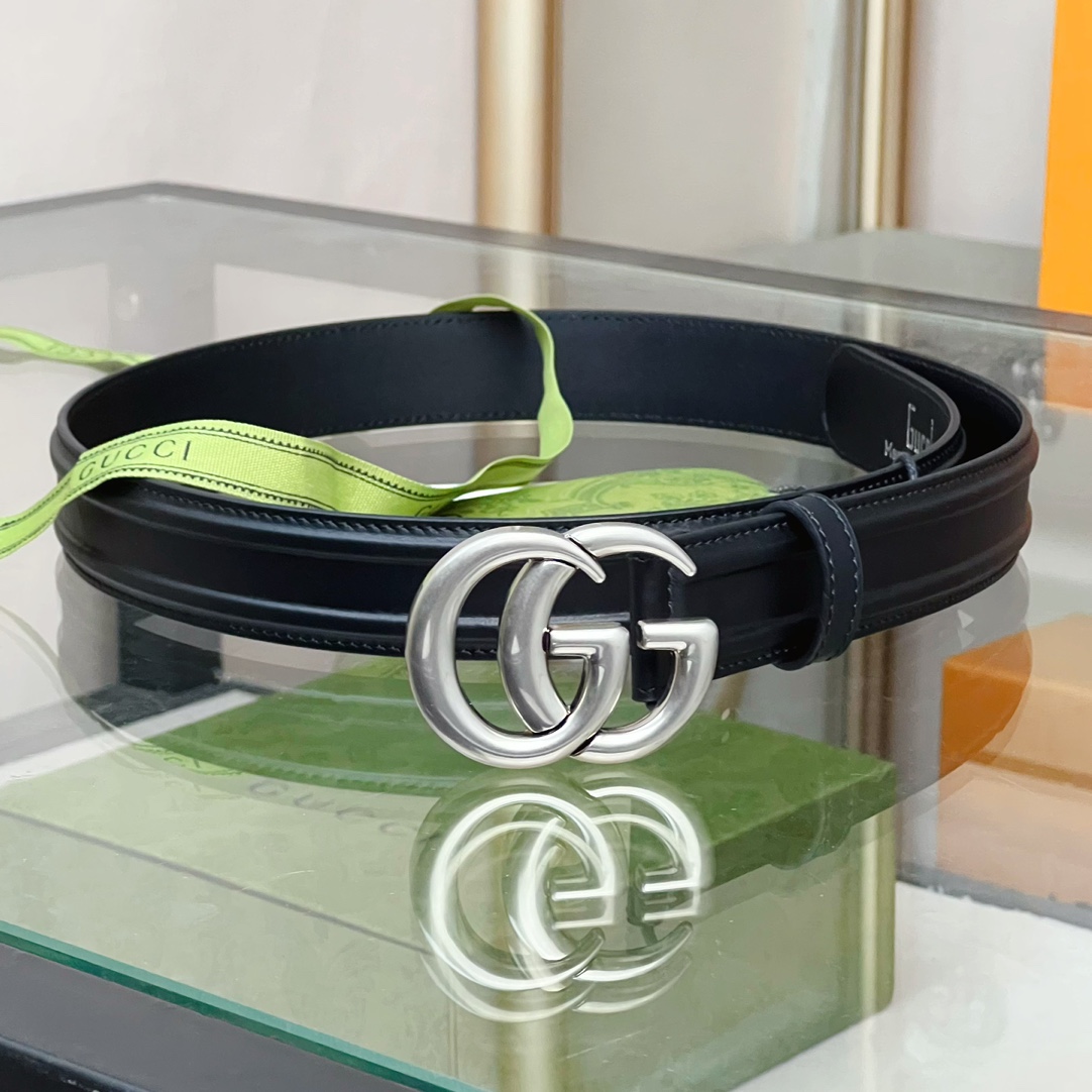Gucci Belt With GG Buckle - PerfectKickZ