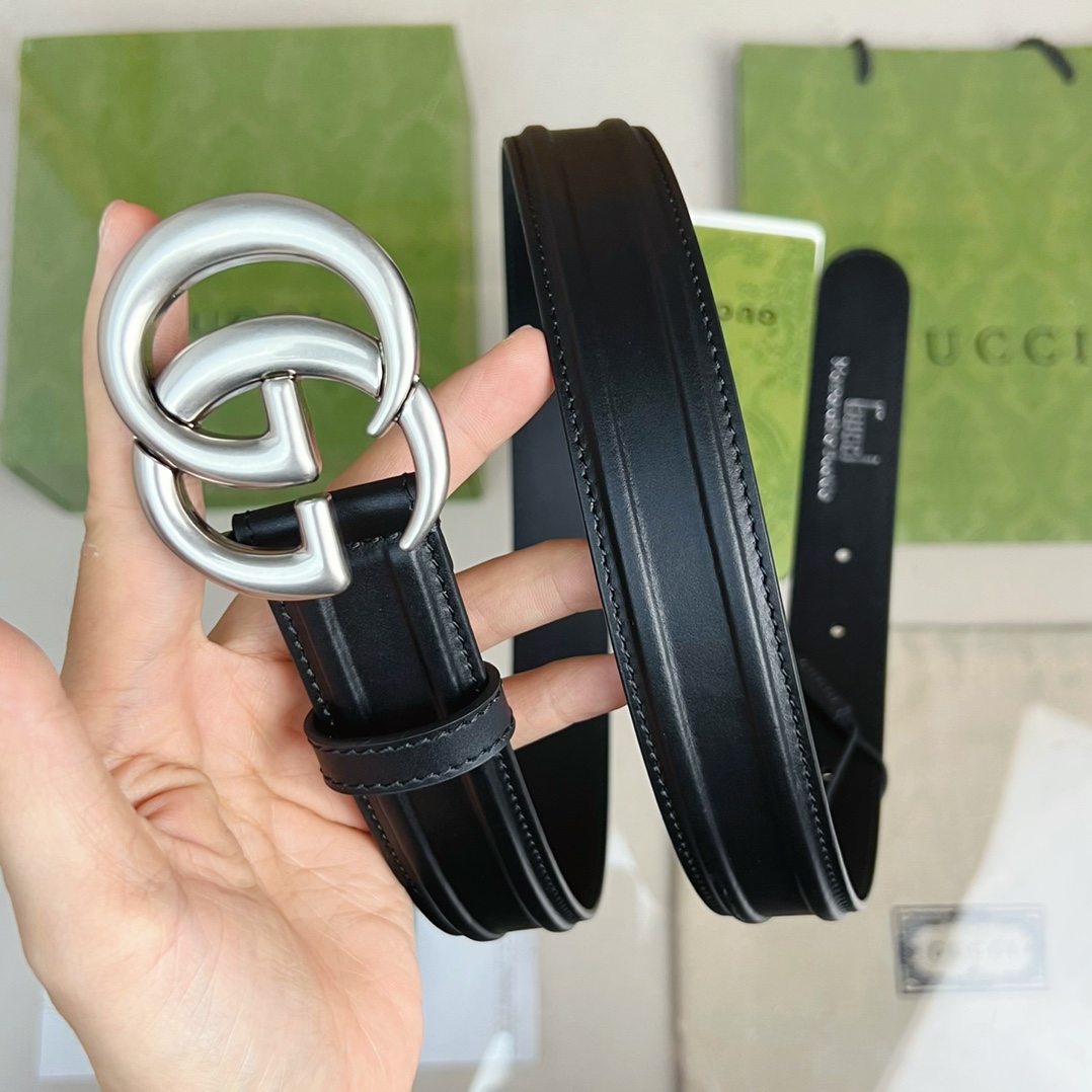 Gucci Belt With GG Buckle - PerfectKickZ