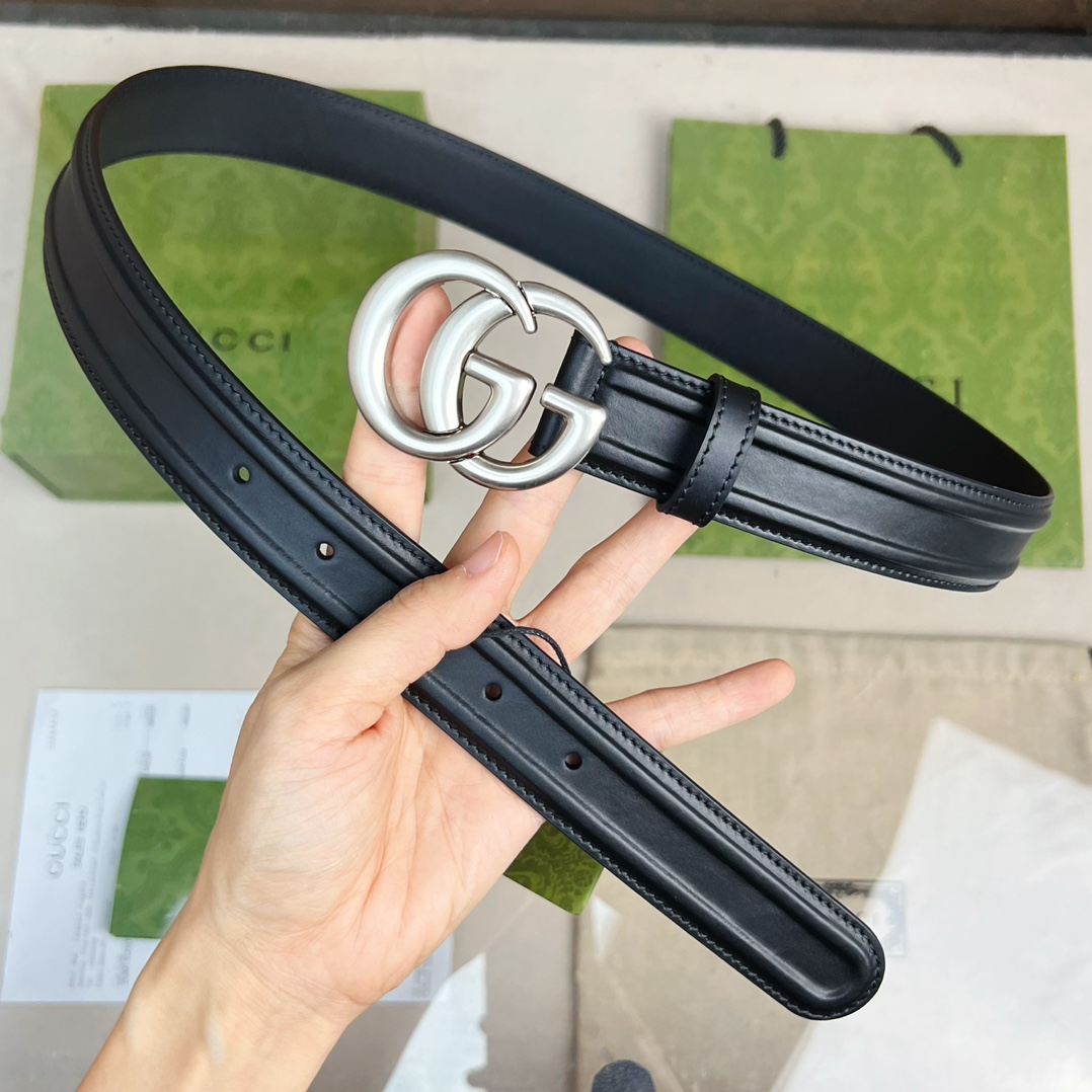 Gucci Belt With GG Buckle - PerfectKickZ