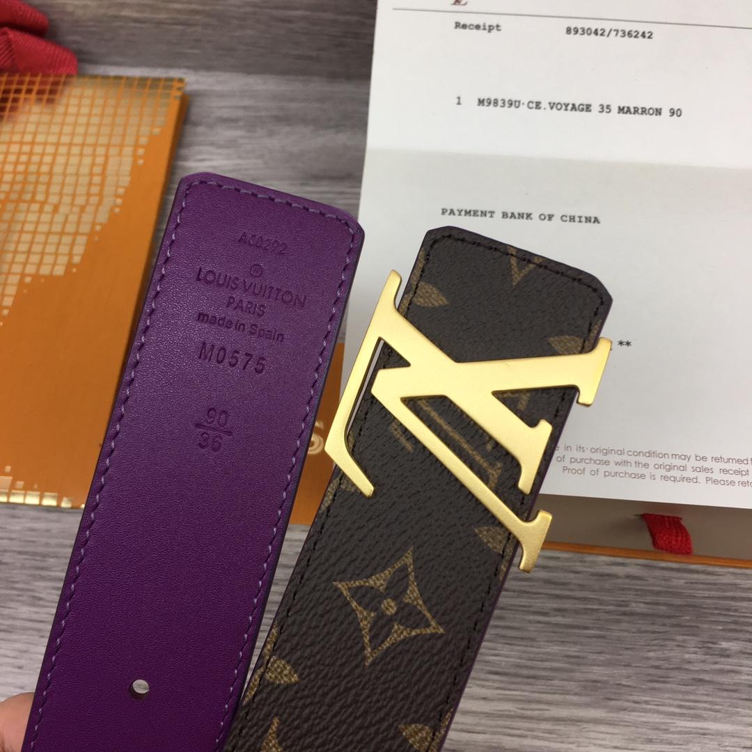 Louis Vuitton LV Initiales 40MM Reversible Belt - PerfectKickZ