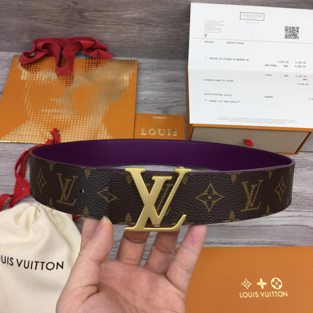 Louis Vuitton LV Initiales 40MM Reversible Belt - PerfectKickZ