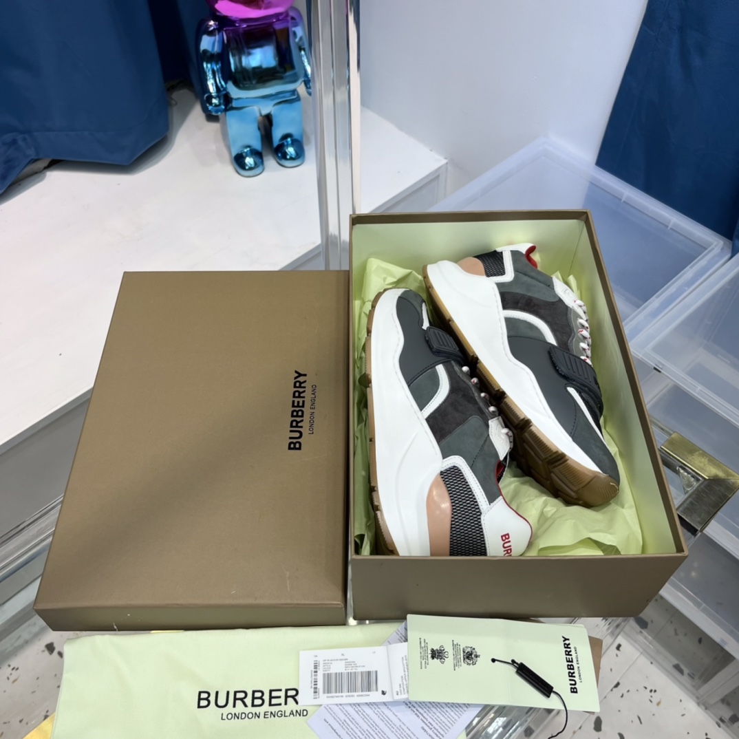 Burberry Cotton Sneakers - PerfectKickZ
